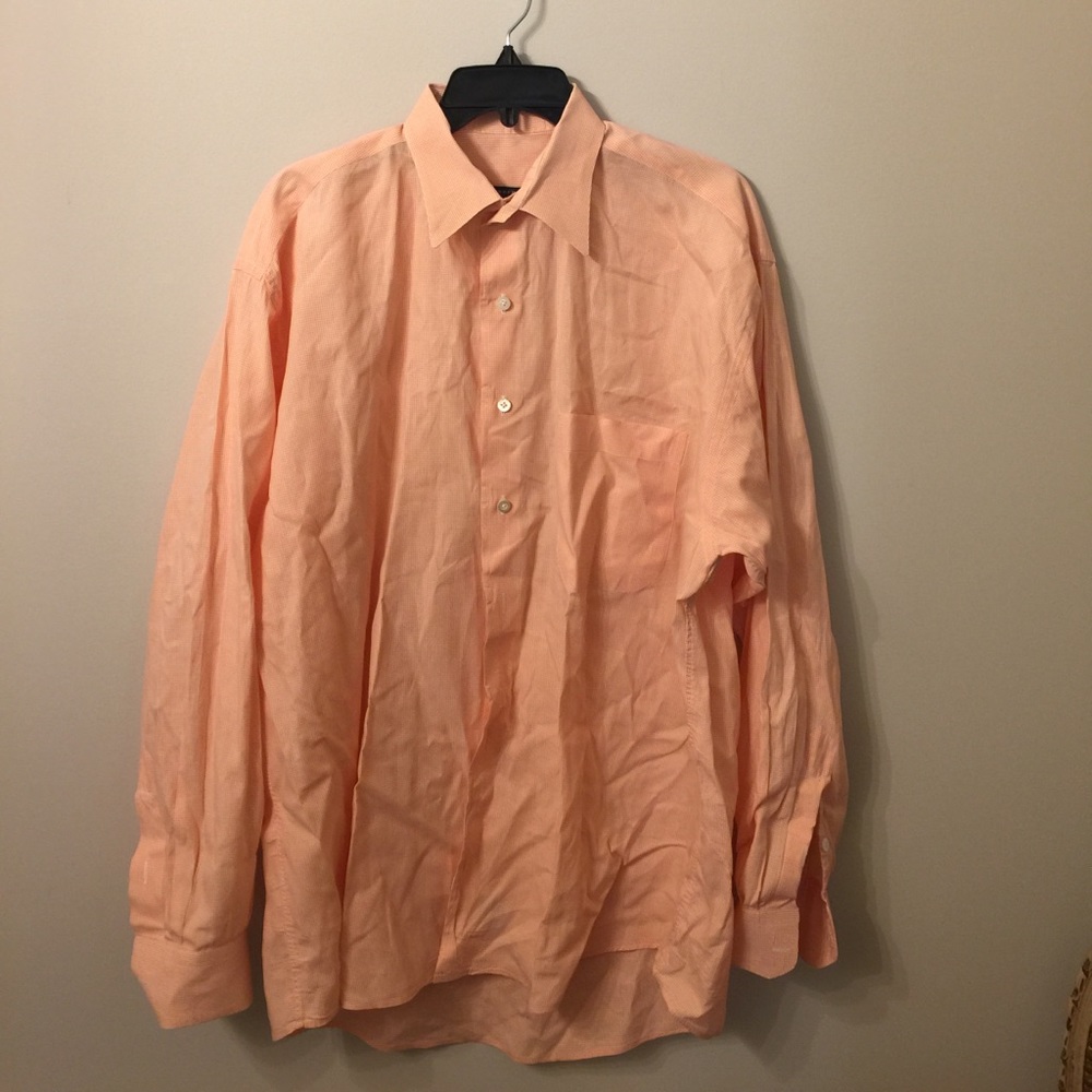 (701). Burberry dress shirt.  Size L
